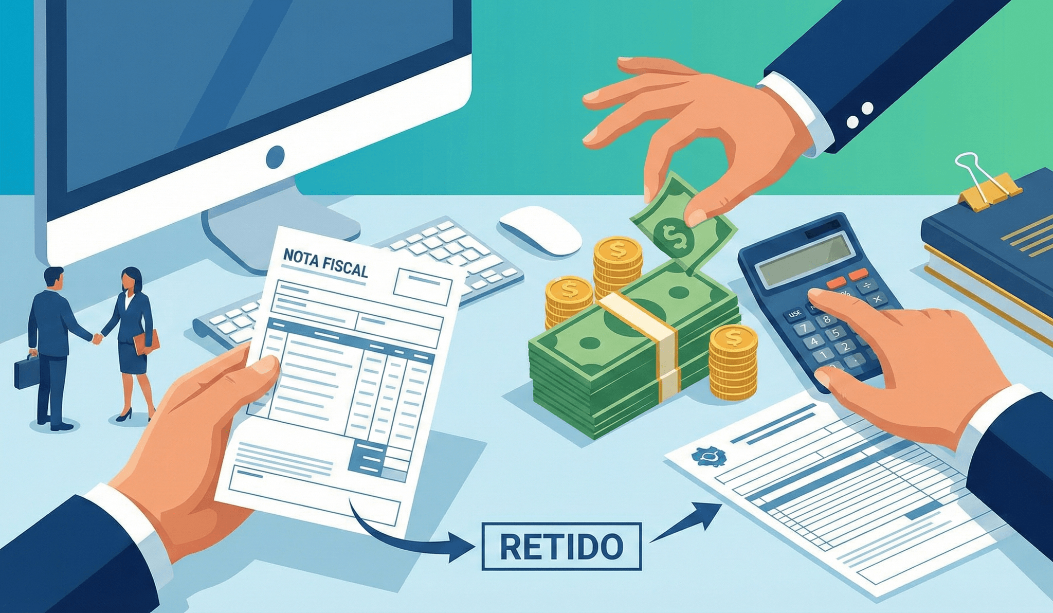 Empresa pode reter ISS na Nota Fiscal de PJ? Guia de retenções de impostos para contratantes